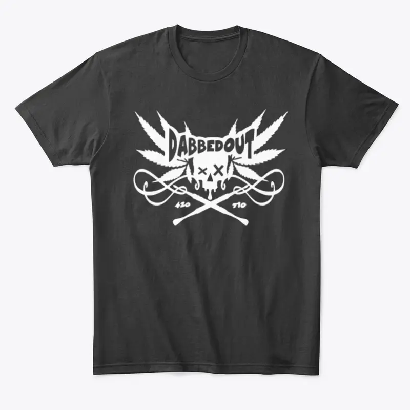 dabbedout tee bw